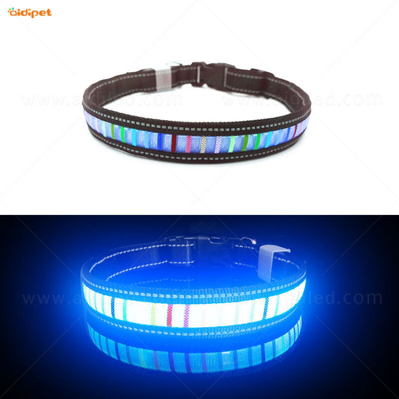new arrival led dog collar can suit with mask bravo